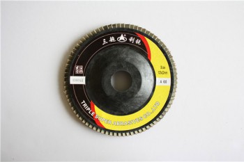 棕剛玉，125塑蓋百葉片反面